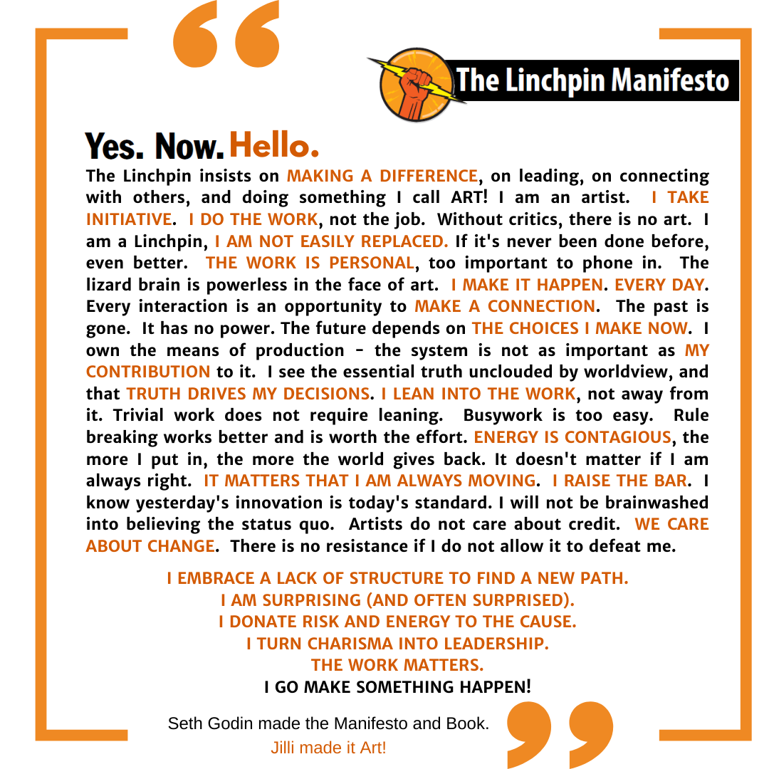 LW60 Seth Linchpin Manifesto